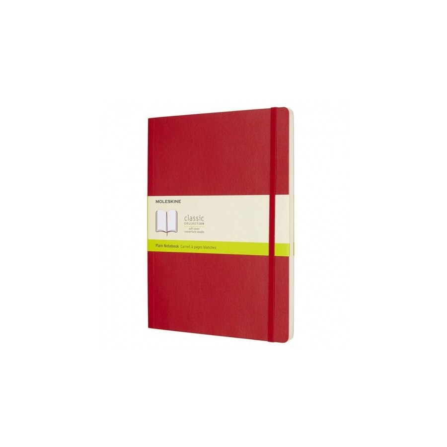 24-LIBRETA CLASICA TAPA BLANDA ROJO ESCARLATA XL (19X25CM) LISA MOLESKINE QP623F2 24-LIBRETA CLASICA TAPA BLANDA ROJO ESCARLATA XL (19X25CM) LISA MOLESKINE QP623F2