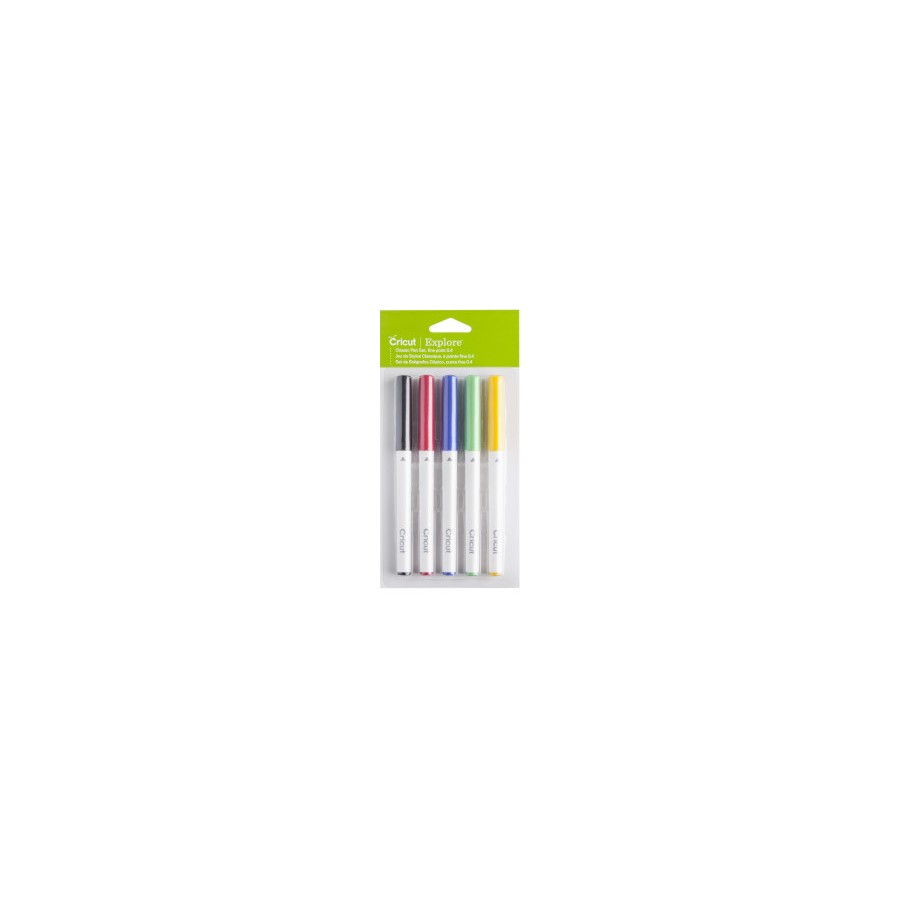 24117-Cricut 2007635 juego de boligrafos Blanco 5 pieza(s)