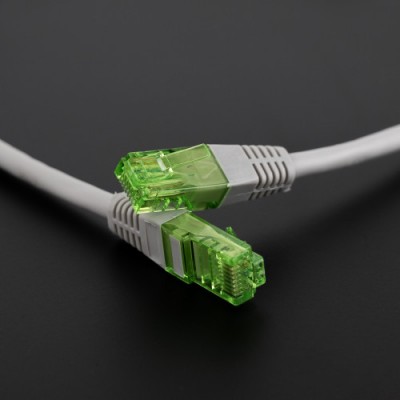 Nanocable Cable de Red Latiguillo RJ45 CAT6 UTP AWG26 CCA Gris 25 cm
