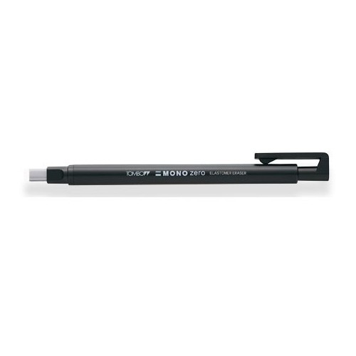 2414-BORRADOR DE PRECISION PUNTA RECTANGULAR 2,5 X 5 MM. CUERPO NEGRO TOMBOW EH-KUS11