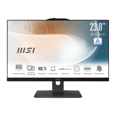 MSI Modern AM242P 12M Intel Core i5 i5 1235U 605 cm 238 1920 x 1080 Pixeles PC todo en uno 16 GB DDR4 SDRAM 512 GB SSD Windows 