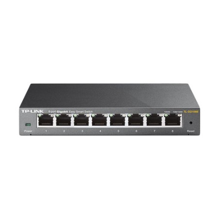 24399-SWITCH EASY SMART TP-LINK 8 PUERTOS GIGABIT