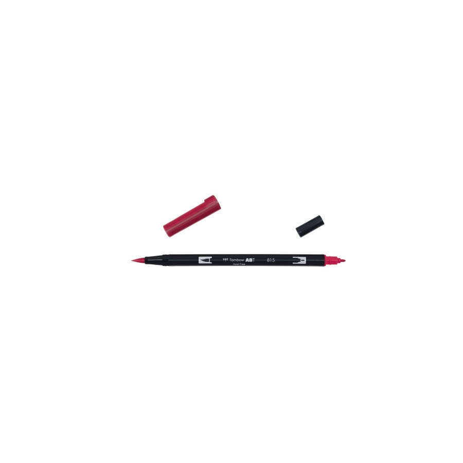 2448-ROTULADOR DOBLE PUNTA PINCEL COLOR CHERRY TOMBOW ABT-815 2448-ROTULADOR DOBLE PUNTA PINCEL COLOR CHERRY TOMBOW ABT-815