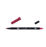 2448-ROTULADOR DOBLE PUNTA PINCEL COLOR CHERRY TOMBOW ABT-815