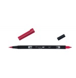 2452-ROTULADOR DOBLE PUNTA PINCEL COLOR CRIMSON TOMBOW ABT-847
