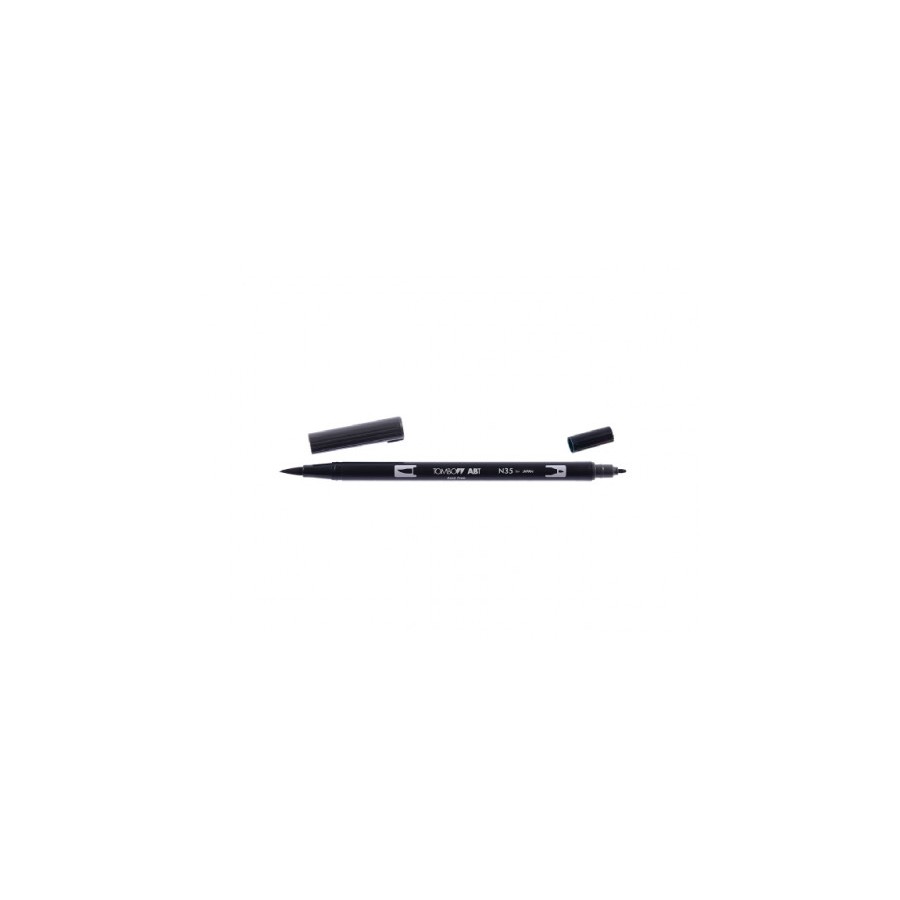 2458-ROTULADOR DOBLE PUNTA PINCEL COOL GRAY 12 COLOR GRIS TOMBOW ABT-N35