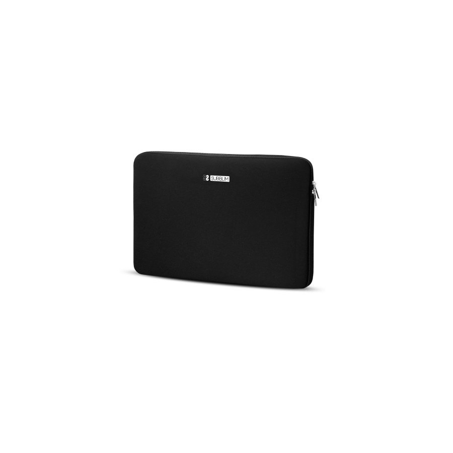 24677-SUBBLIM Funda Ordenador Business Laptop Sleeve Neoprene 13,3-14" Black