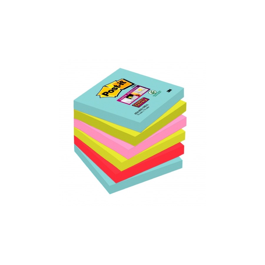 24686-PACK 6 BLOCS 90 HOJAS NOTAS ADHESIVAS 76X76MM SUPER STICKY COLECCION COSMIC 654-6SS-COS POST-IT 7100263206 24686-PACK 6 BLOCS 90 HOJAS NOTAS ADHESIVAS 76X76MM SUPER STICKY COLECCION COSMIC 654-6SS-COS POST-IT 7100263206