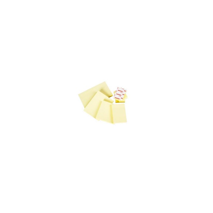 2477-TACO NOTAS ADHESIVAS AMARILLAS 76X127 MM. 100 HOJAS BISMARK 921009 2477-TACO NOTAS ADHESIVAS AMARILLAS 76X127 MM. 100 HOJAS BISMARK 921009