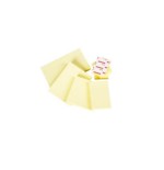2477-TACO NOTAS ADHESIVAS AMARILLAS 76X127 MM. 100 HOJAS BISMARK 921009