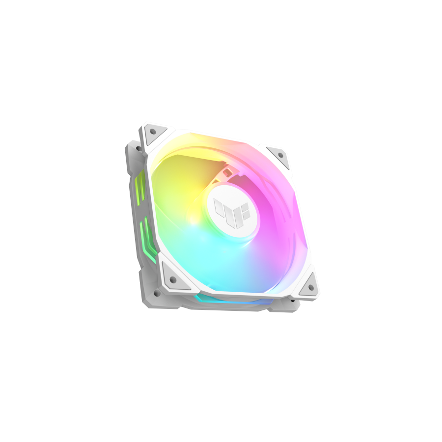 24835-ASUS TUF GAMING TR120 ARGB REVERSE 3IN1 White Carcasa del ordenador Refrigerador de aire 12 cm Blanco