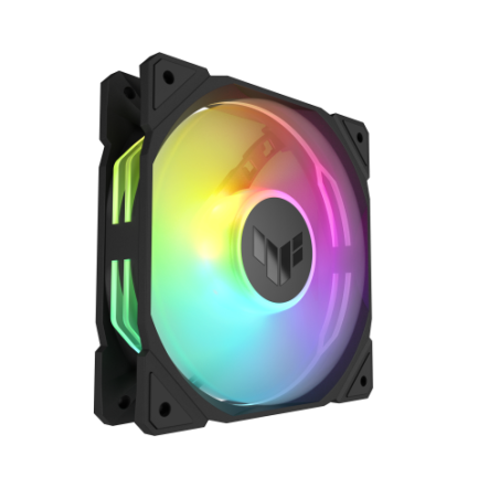 24842-ASUS TUF Gaming TR120 ARGB Reverse Fan - Single Pack Carcasa del ordenador Ventilador 12 cm Negro