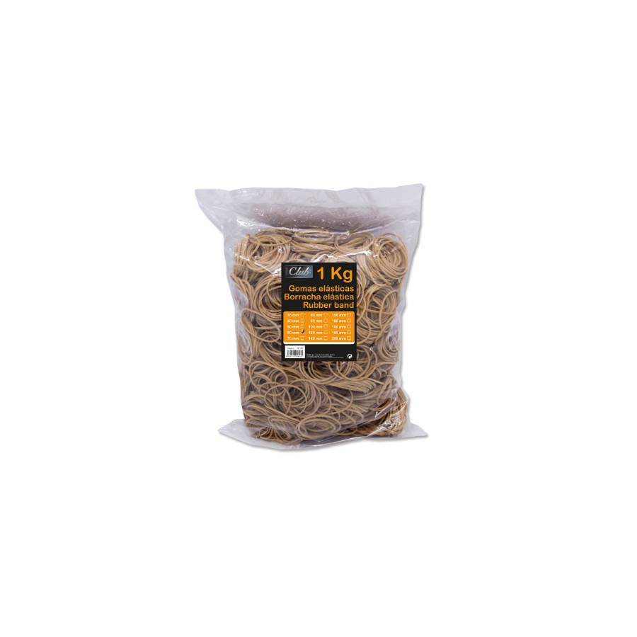 2505-BOLSA 1 KG. GOMAS ELASTICAS No 60 DE 6 CM. LARGO OFFICE CLUB 300827 2505-BOLSA 1 KG. GOMAS ELASTICAS No 60 DE 6 CM. LARGO OFFICE CLUB 300827