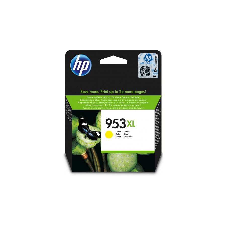 25198-HP 953XL CARTUCHO DE TINTA HP953XL AMARILLO (F6U18AE)