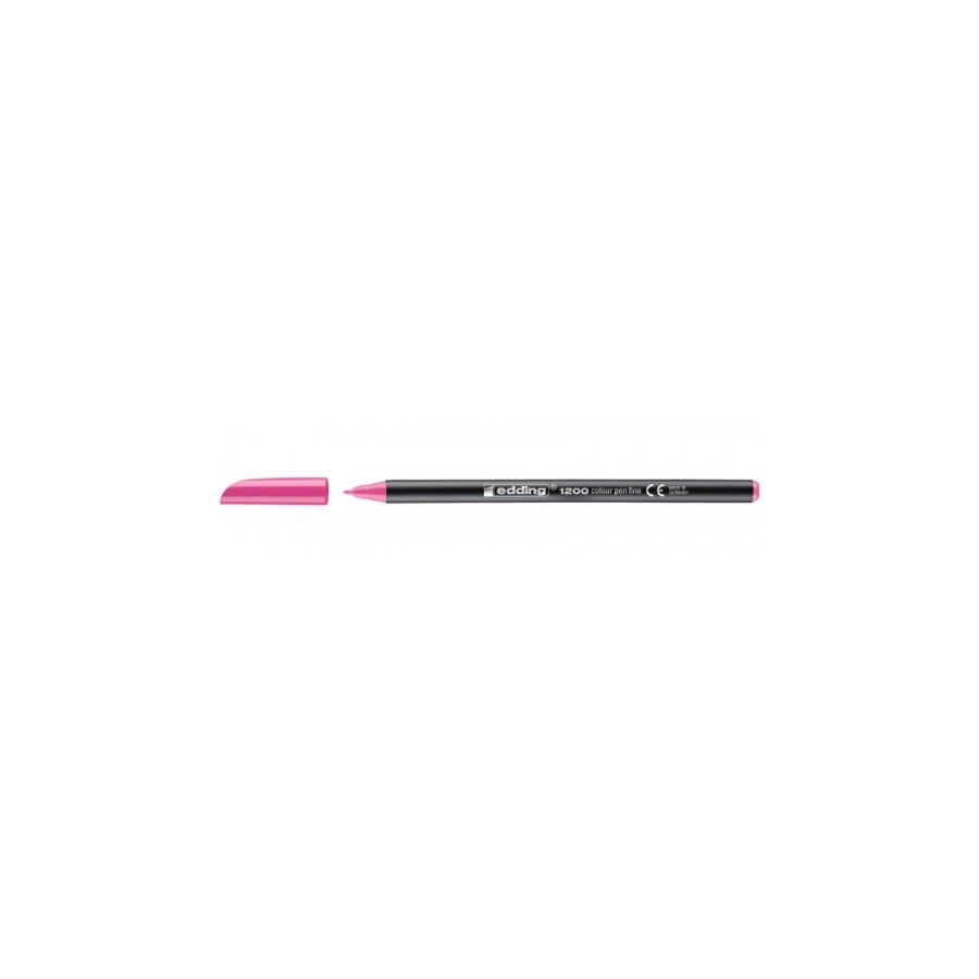 25281-ROTULADOR PUNTA FINA 1200 ROSA EDDING 1200-09
