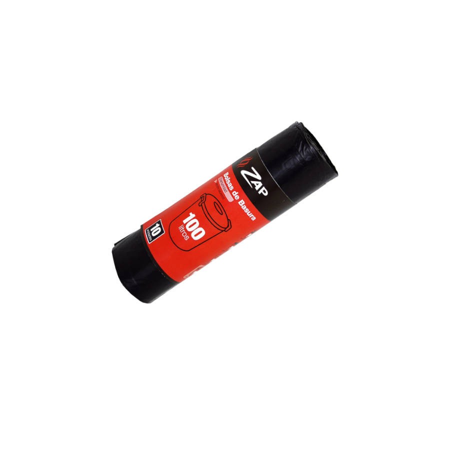 2537-ROLLO 10 UNIDADES BOLSA BASURA NEGRO ESPECIAL COMUNIDAD 100 LITROS ZAP 320187 2537-ROLLO 10 UNIDADES BOLSA BASURA NEGRO ESPECIAL COMUNIDAD 100 LITROS ZAP 320187