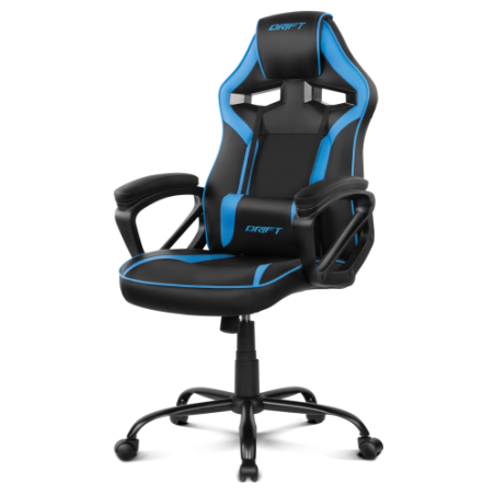 25389-DRIFT DR50 Silla para videojuegos de PC Asiento acolchado tapizado Negro, Azul