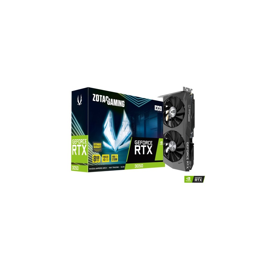 25580-VGA ZOTAC RTX 3050 ECO,NV,RTX3050,GDDR6,8GB,128BIT,HDMI+3DP,2 VENTILADORES (ZT-A30500K-10M) 25580-VGA ZOTAC RTX 3050 ECO,NV,RTX3050,GDDR6,8GB,128BIT,HDMI+3DP,2 VENTILADORES (ZT-A30500K-10M)
