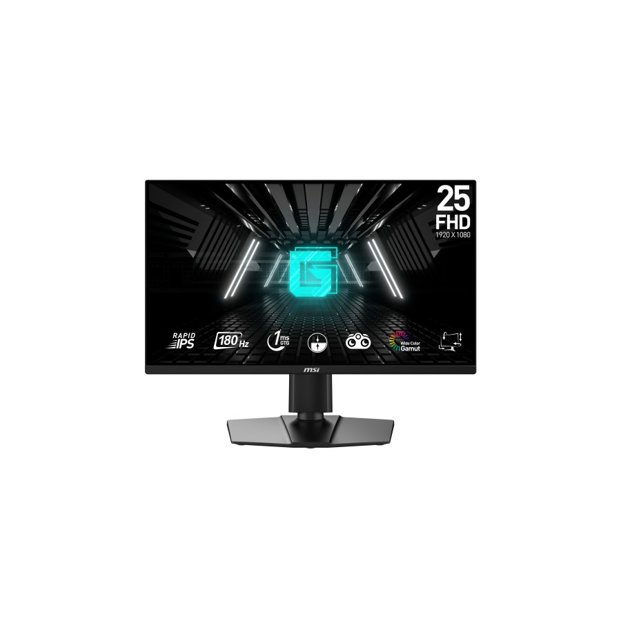 25638-MSI G255PF E2 pantalla para PC 62,2 cm (24.5") 1920 x 1080 Pixeles Full HD LCD Negro