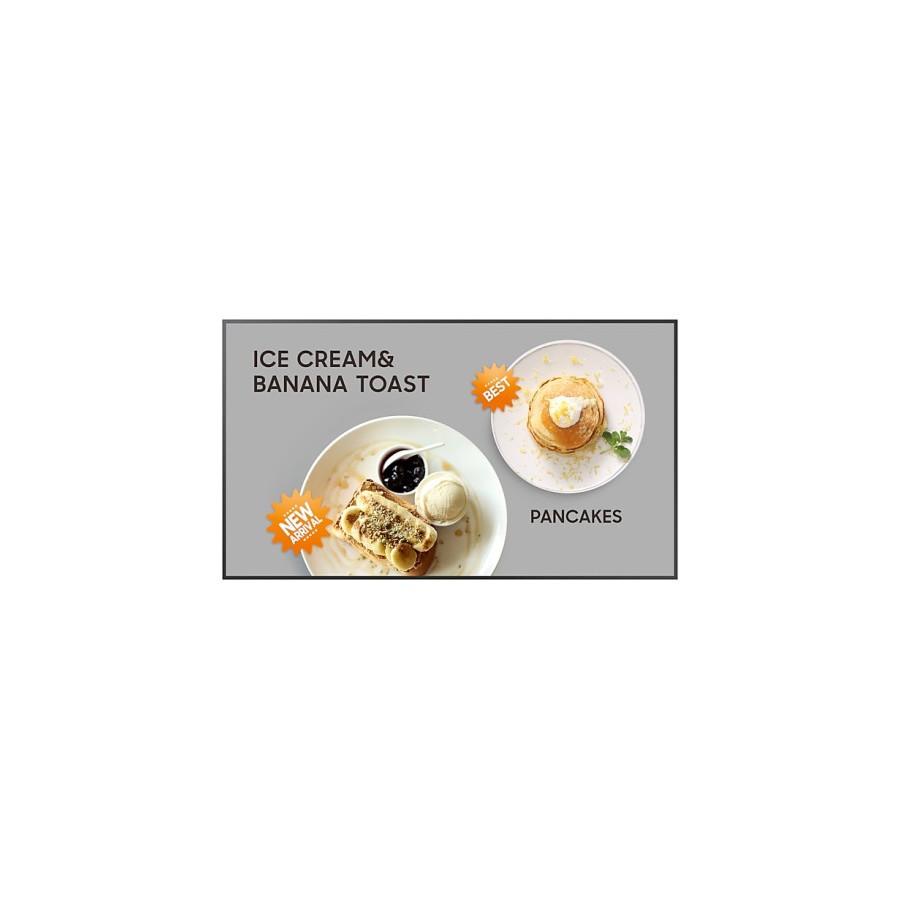 25652-Samsung QM32C Pantalla plana para senalizacion digital 81,3 cm (32") LED Wifi 400 cd / m2 Full HD Negro Tizen 24/7