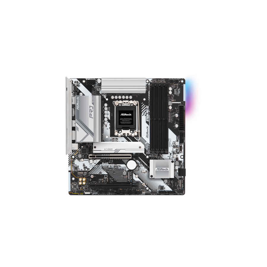 25696-Asrock B760M Pro RS Intel B760 LGA 1700 micro ATX