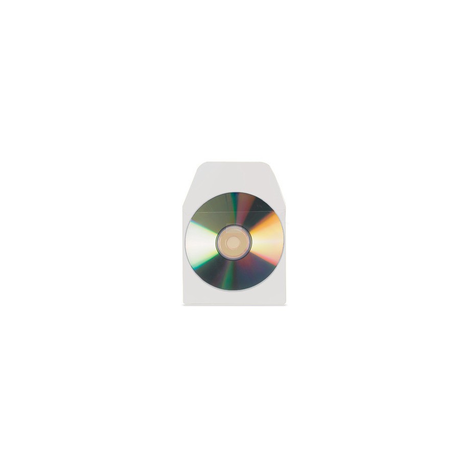 2632-PACK DE 10 FUNDAS CD-DVD PP TRANSPARENTE AUTOADHESIVAS CON SOLAPA 3L 6832-10 2632-PACK DE 10 FUNDAS CD-DVD PP TRANSPARENTE AUTOADHESIVAS CON SOLAPA 3L 6832-10