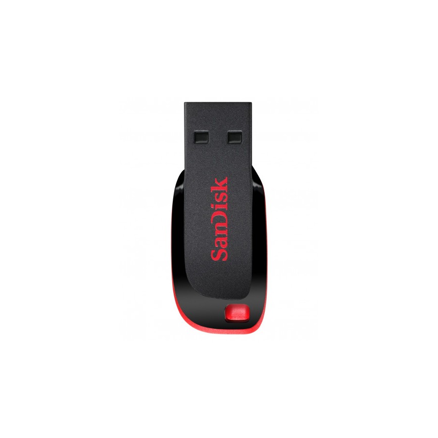 26398-Sandisk Cruzer Blade unidad flash USB 32 GB USB tipo A 2.0 Negro, Rojo