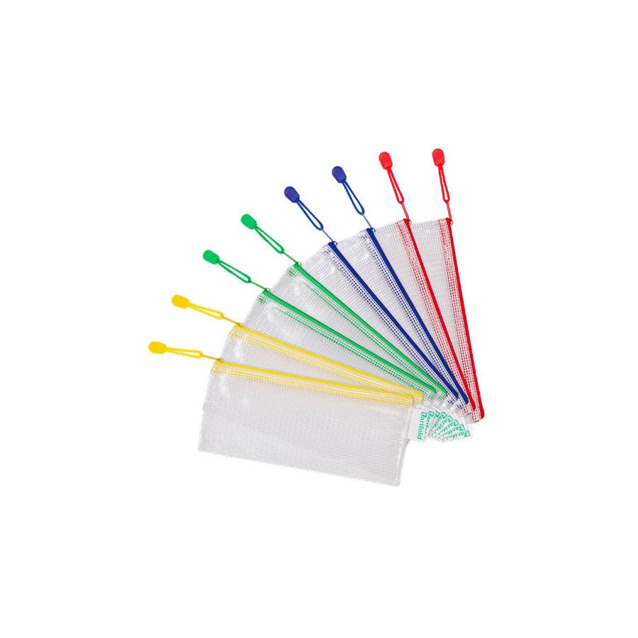 2641-PACK DE 8 BOLSAS ZIPPER MULTIUSOS PVC - CON CIERRE CREMALLERA CHEQUERA SURTIDO TARIFOLD 509049 2641-PACK DE 8 BOLSAS ZIPPER MULTIUSOS PVC - CON CIERRE CREMALLERA CHEQUERA SURTIDO TARIFOLD 509049