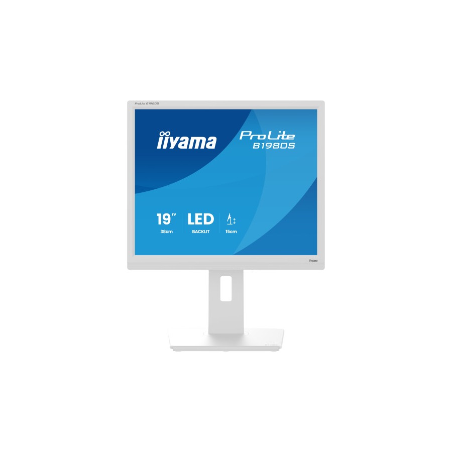 26451-iiyama ProLite B1980S-W1 pantalla para PC 48,3 cm (19") 1280 x 1024 Pixeles SVGA LED Blanco