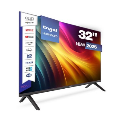 TV QLED 32 TDT2 HD SMARTV VIDAA NETFLIX AMAZON MODO HOSPITALITY