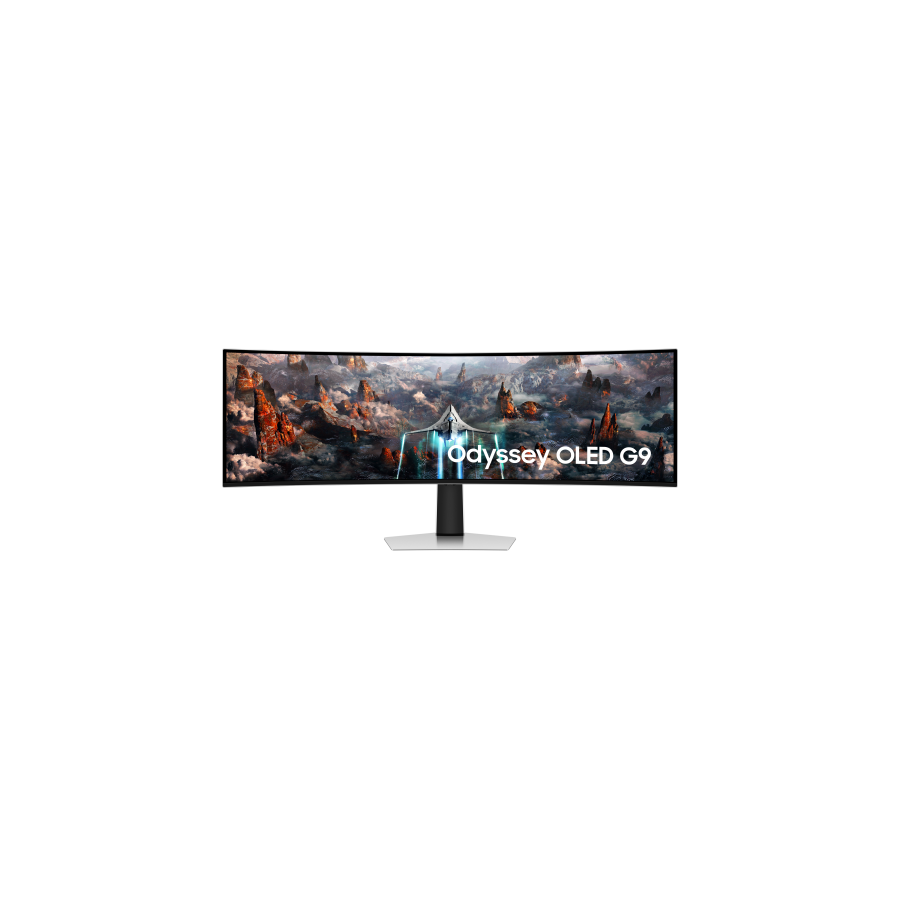 26855-Samsung Odyssey LS49CG934SUXEN pantalla para PC 124,5 cm (49") 5120 x 1440 Pixeles DQHD OLED Plata