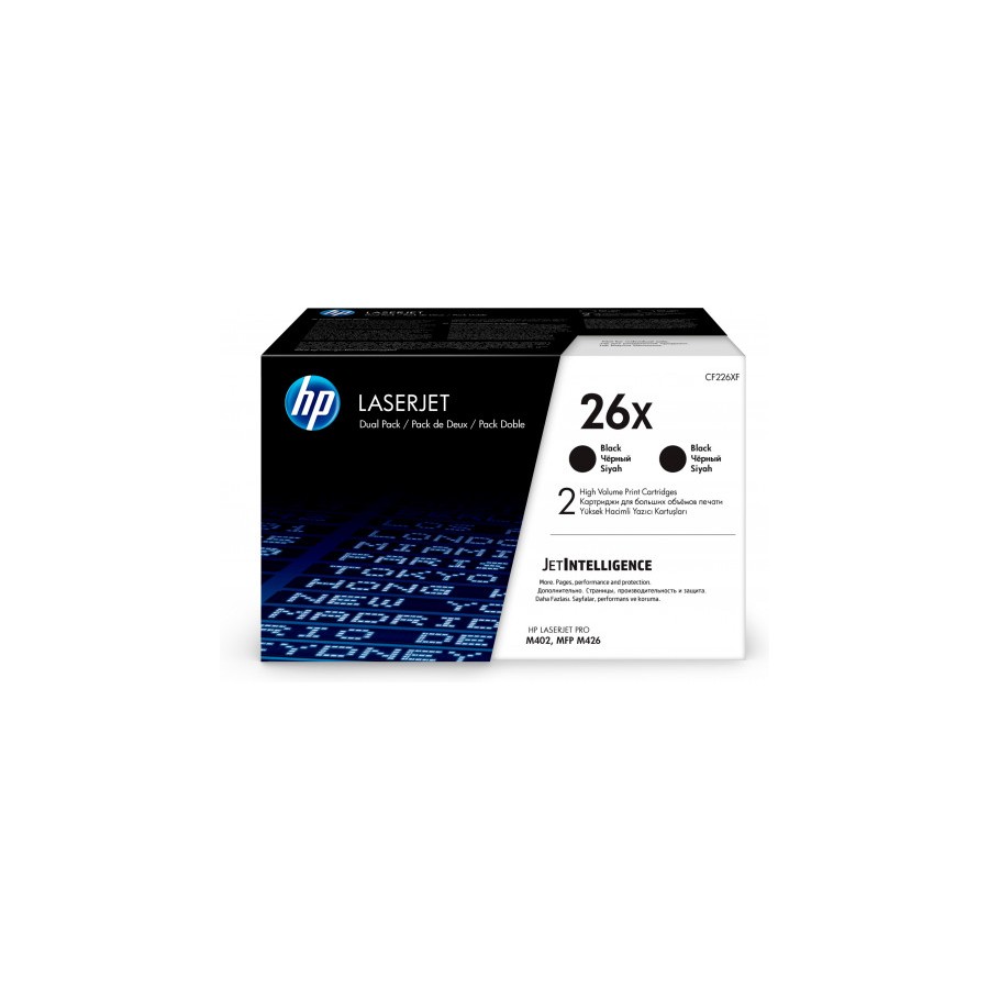 26960-HP 26X TONER HP26X NEGRO (CF226XD)