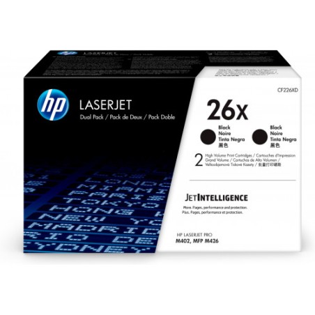 26961-HP 26X TONER HP26X NEGRO (CF226XD)