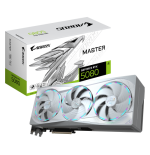 26995-GIGABYTE AORUS GeForce RTX 5080 MASTER ICE 16G Tarjeta Grafica - 16GB GDDR7, 256 bits, PCI-E 5.0, 2805MHz Core Clo