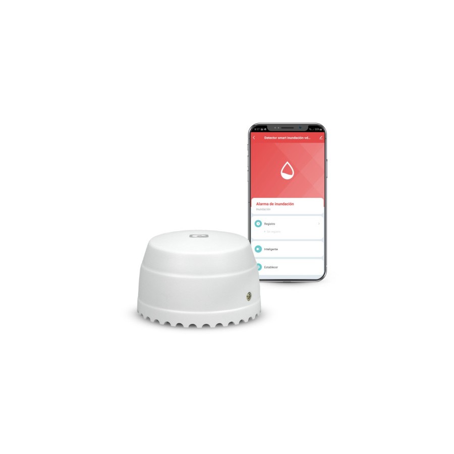 27421-DETECTOR DE SEGURIDAD DE INUNDACION SMART WIFI GARZA 401346C