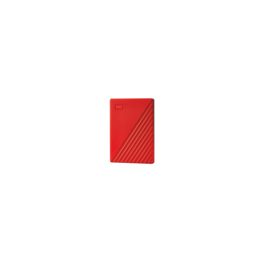 27455-Western Digital My Passport disco duro externo 4000 GB Rojo