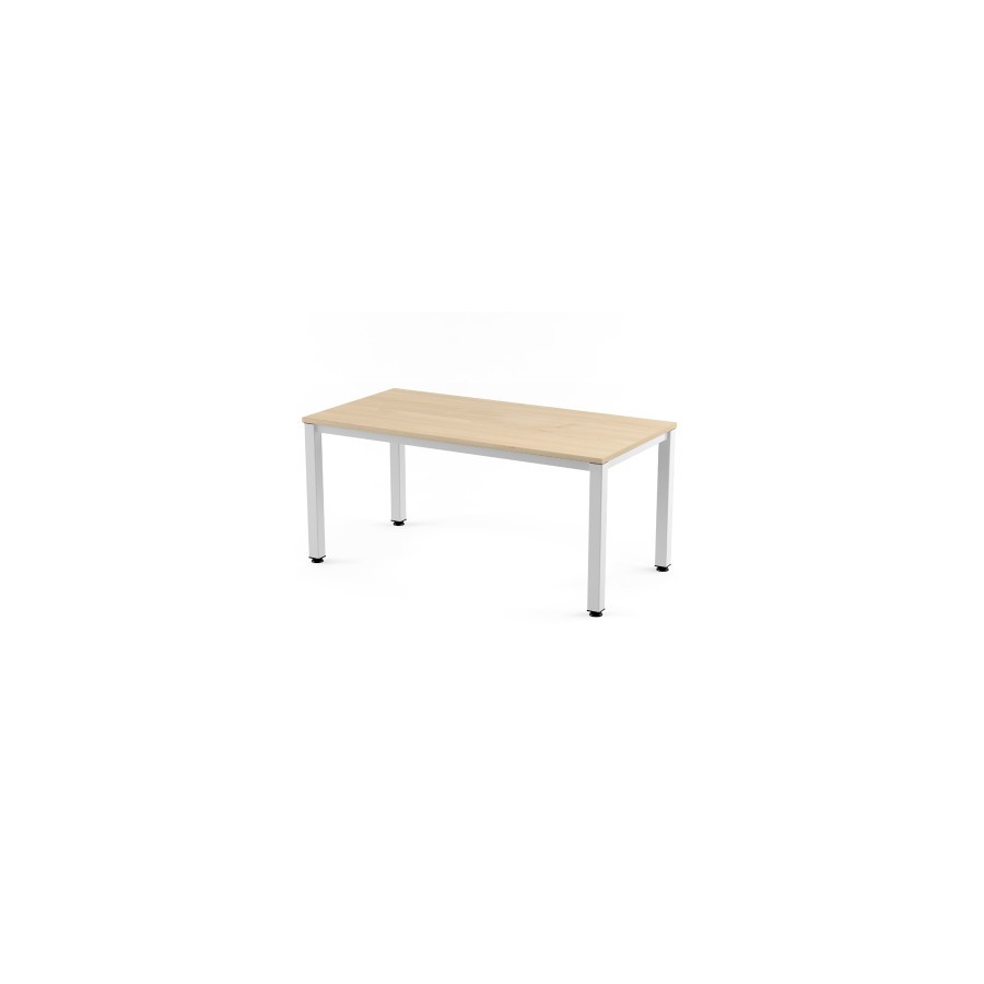2758-MESA DE OFICINA SERIE EXECUTIVE 140X80 BLANCO/ HAYA ROCADA 2001AM01