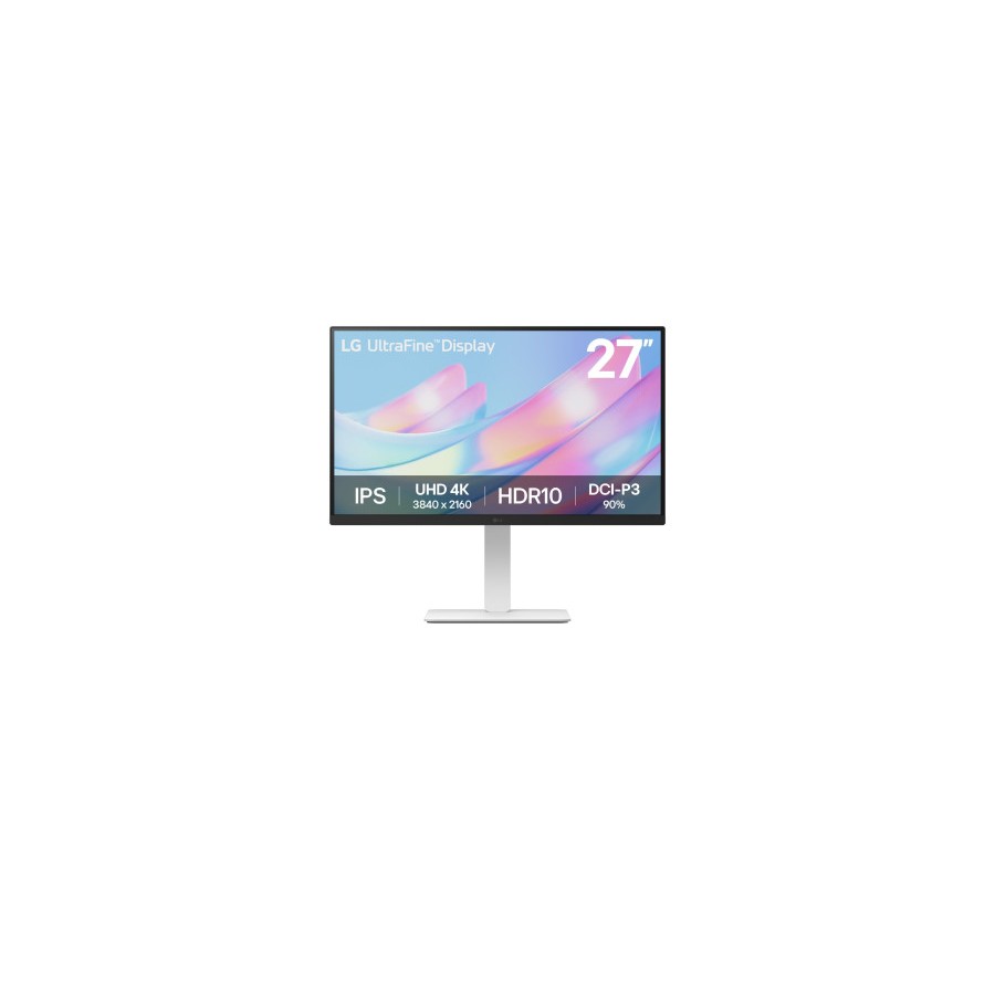 27699-LG 27US550-W pantalla para PC 68,6 cm (27") 3840 x 2160 Pixeles 4K Ultra HD LCD Negro, Blanco
