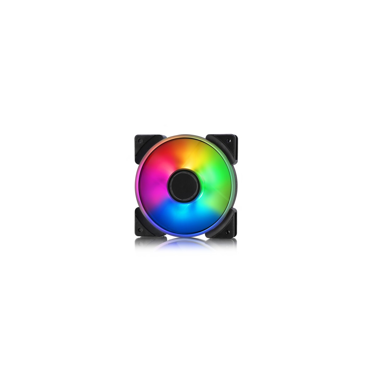 Fractal Design Prisma AL 12 Carcasa del ordenador Ventilador 12 cm Negro Blanco