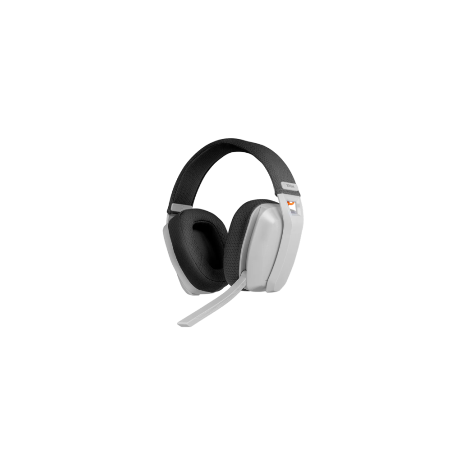 27823-Krom Kanji Auriculares Inalambrico y alambrico Diadema Juego USB Tipo C Bluetooth Blanco