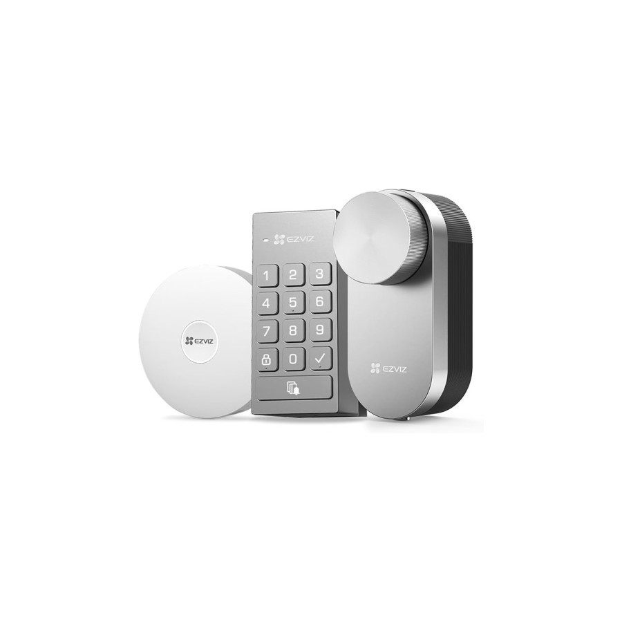 27843-EZVIZ DL01 Pro + DL01CP + A3 Kit sistema de seguridad inteligente para el hogar ZigBee