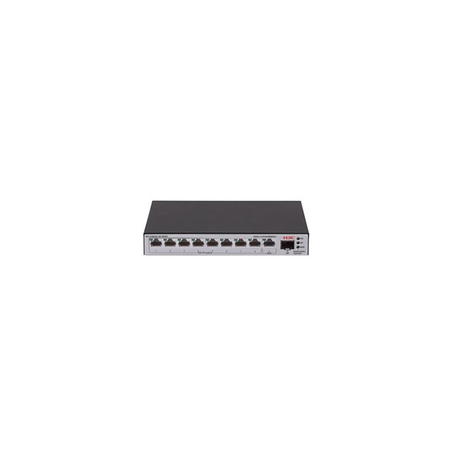 28198-H3C LS-1600V2-10P-HPWR-GL switch Gestionado Gigabit Ethernet (10/100/1000) Energia sobre Ethernet (PoE) Gris, Negr