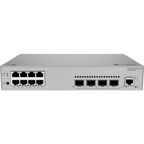 28251-HUAWEI eKit S220 Series S220-8T4S Gestionado L2 Gigabit Ethernet (10/100/1000) 1U Gris