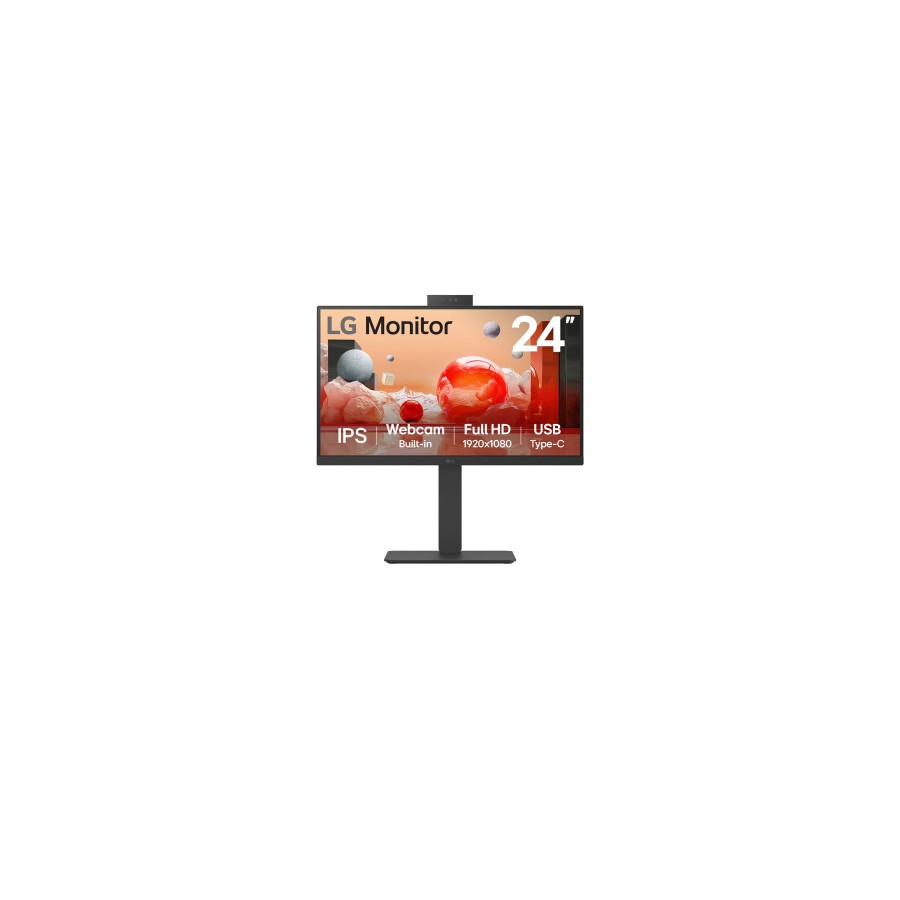 28262-LG 24BA850-B pantalla para PC 60,5 cm (23.8") 1920 x 1080 Pixeles Full HD Negro