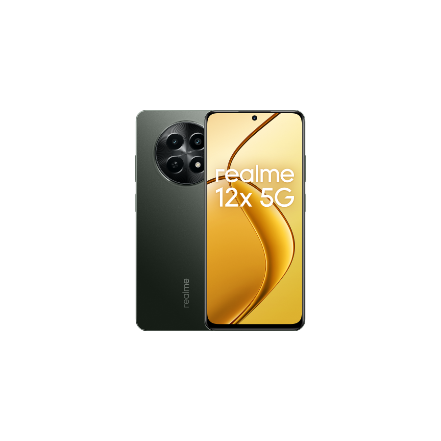 28347-realme 12 12x 5G 16,9 cm (6.67") SIM doble Android 14 USB Tipo C 6 GB 128 GB 5000 mAh Negro