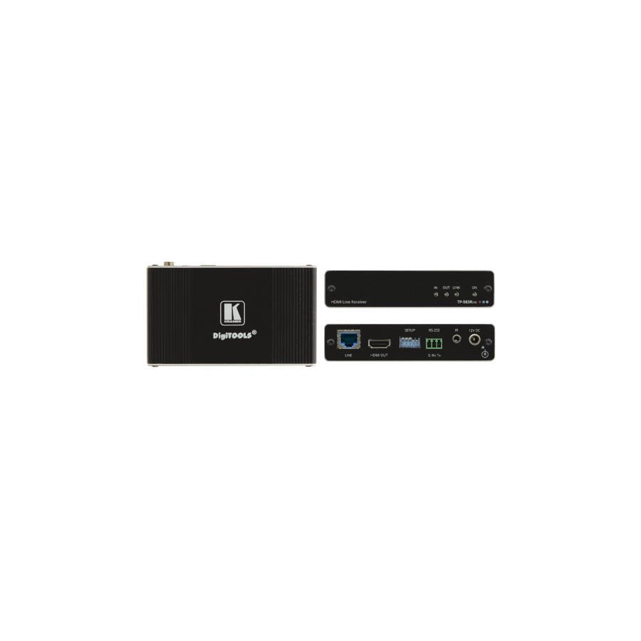 28377-KRAMER / RECEPTOR HD BASE T - ALTO RENDIMIENTO/ 4K / HDMI / TP-583RXR / NEGRO 28377-KRAMER / RECEPTOR HD BASE T - ALTO RENDIMIENTO/ 4K / HDMI / TP-583RXR / NEGRO