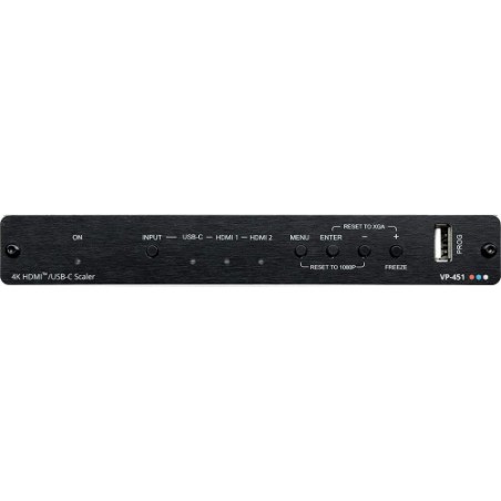 28385-KRAMER VP-451 ESCALADOR DIGITAL HDMI PROSCALE DE 18G 4K HDR CON ENTRADAS HDMI Y USB - C (72-045190)