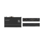 28513-Kramer Electronics TP-580RXR extensor audio/video Receptor AV Negro