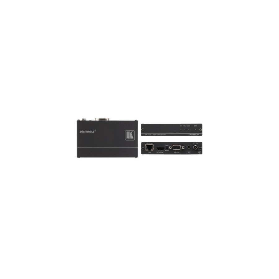28514-Kramer Electronics TP-580R Receptor AV Negro 28514-Kramer Electronics TP-580R Receptor AV Negro