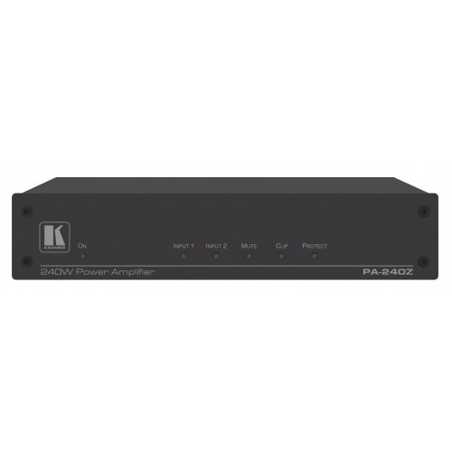 28517-Kramer Electronics PA-240Z amplificador de audio 2.0 canales Rendimiento/fase Negro